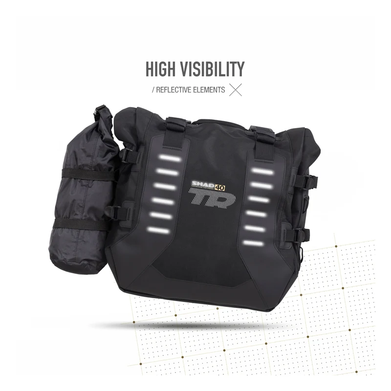 Maletas laterales impermeables Shad TERRA TR40