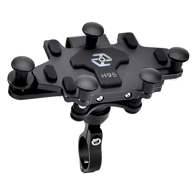 Support téléphone moto haut de gamme en aluminium