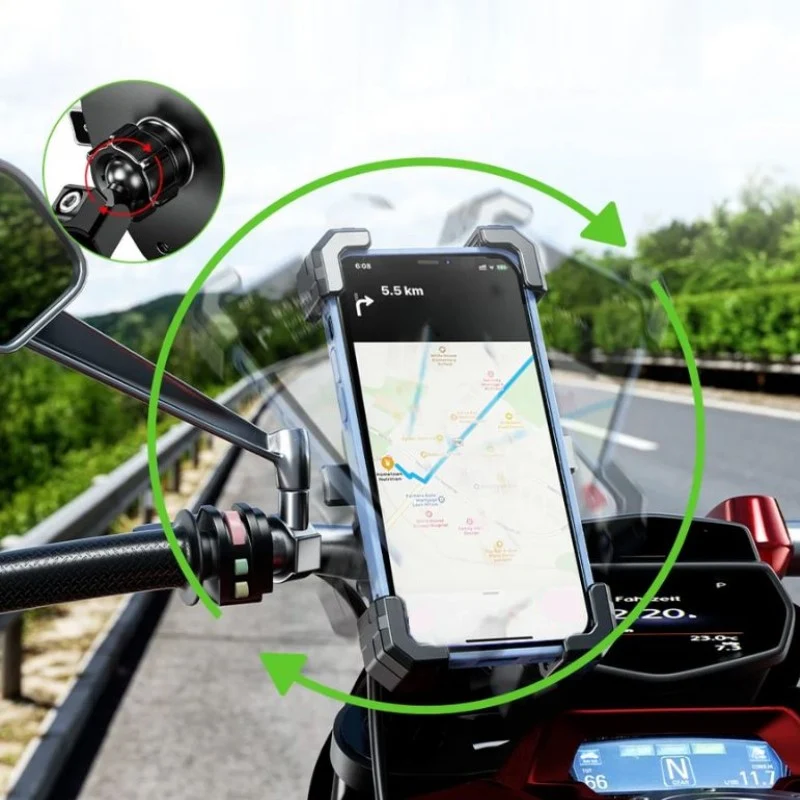 Support téléphone moto - Mobase