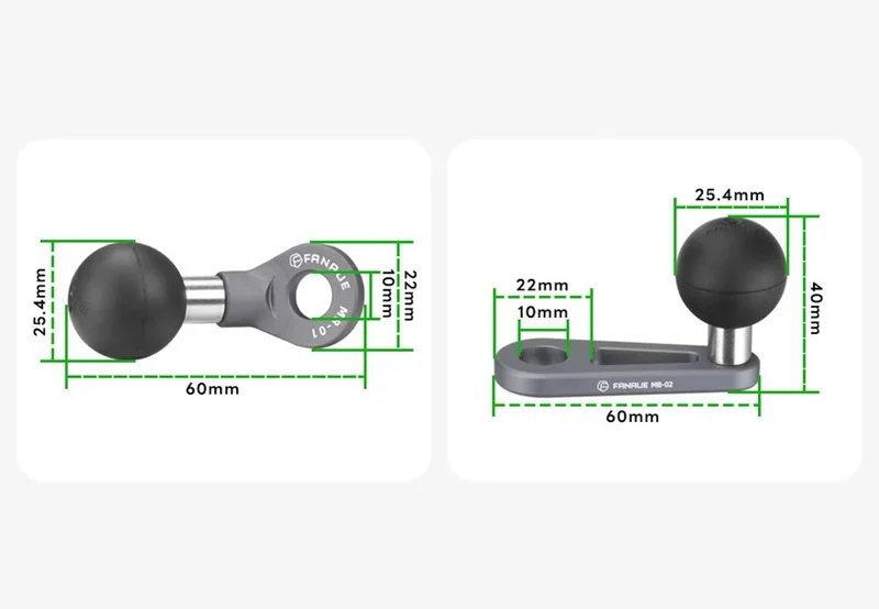 Support téléphone moto fixation rétroviseur