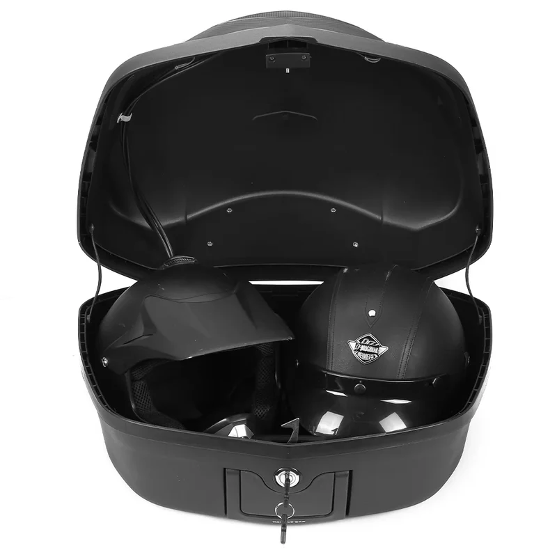 Top case moto - Noir 48L