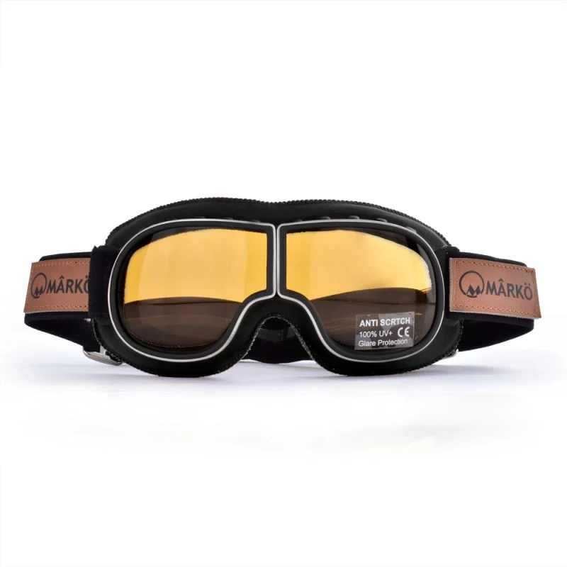 Lunette de moto - MARKO B3 Replica noir