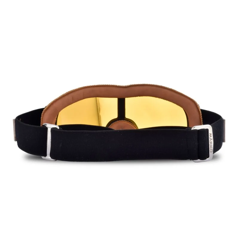 Lunette de moto - MARKO B3 Replica marron