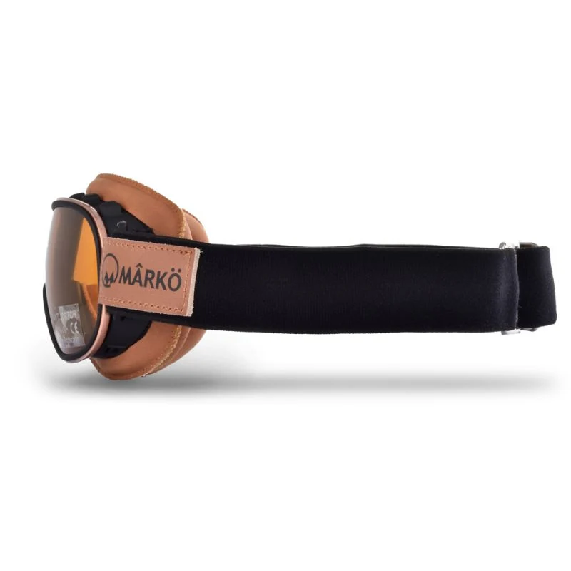 Lunette de moto - MARKO B3 Replica marron