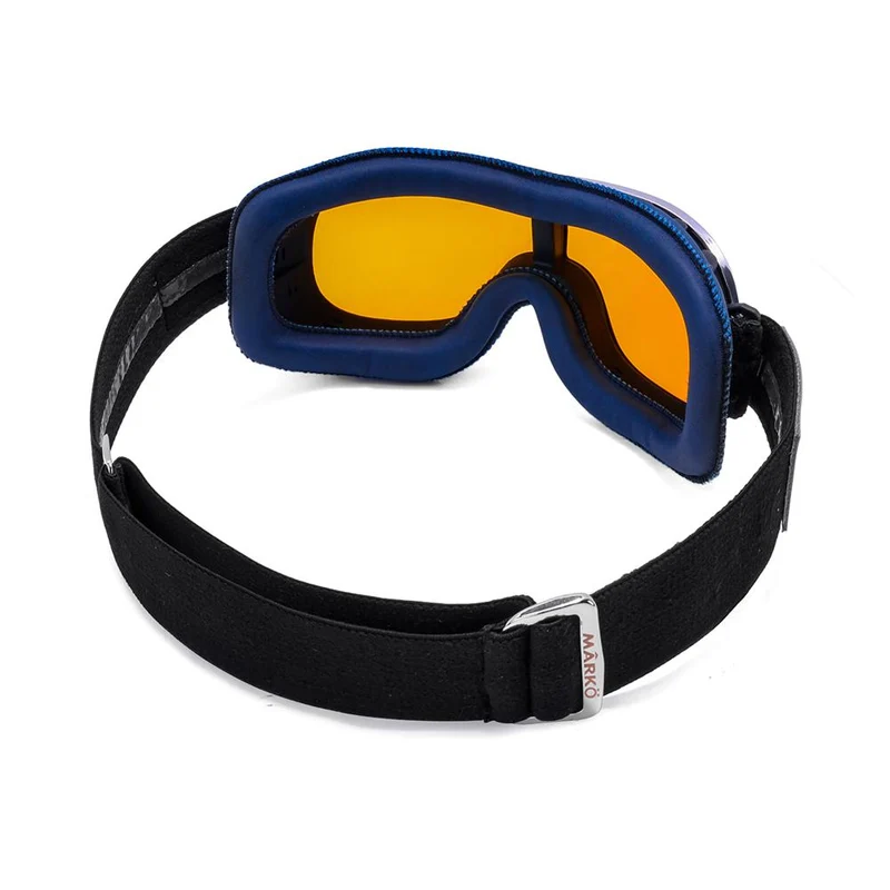 Lunette de moto - MARKO B3 Replica bleu