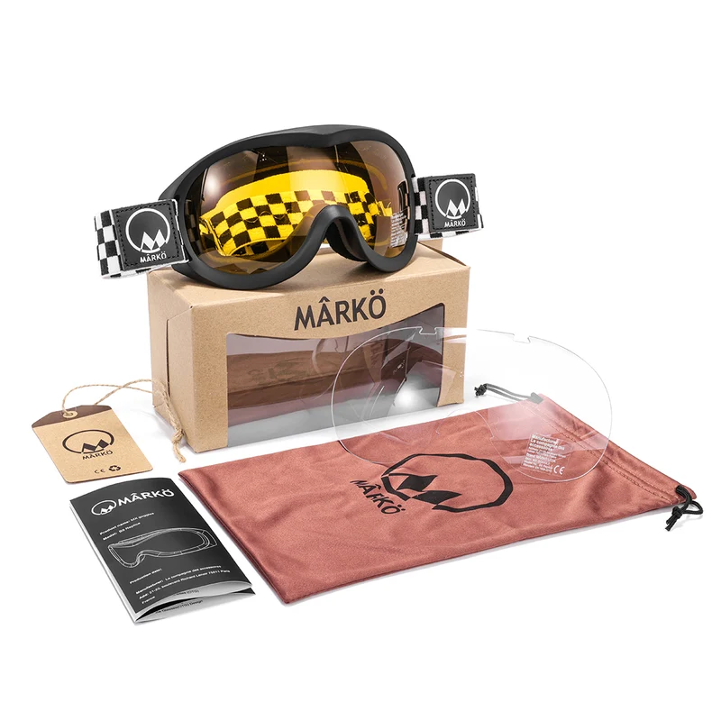 Lunette de moto - MARKO B8 Replica checker