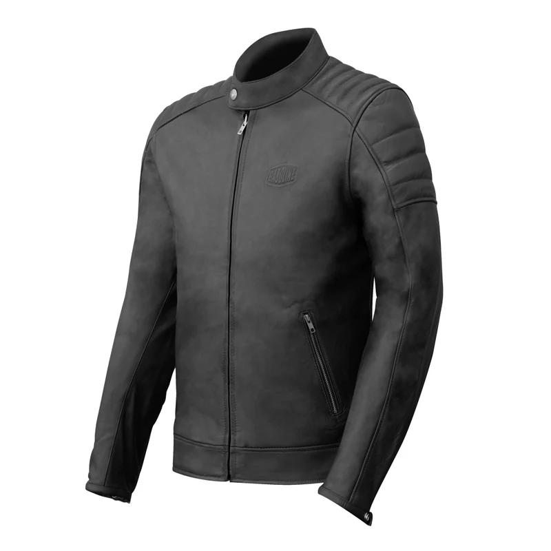 Blouson de moto homme AA - Trophy noir
