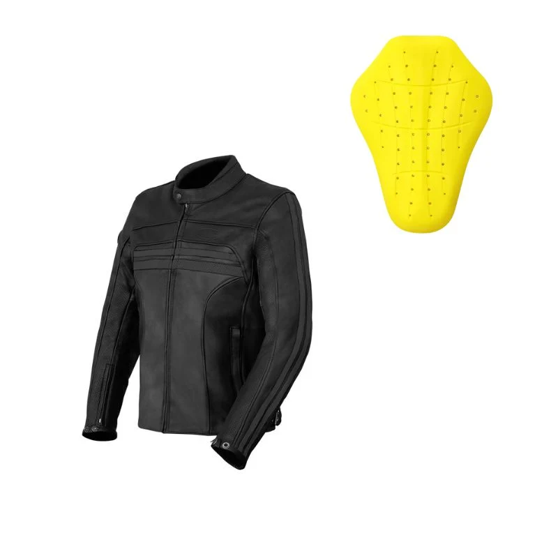 Blouson de moto homme A - Enfield noir