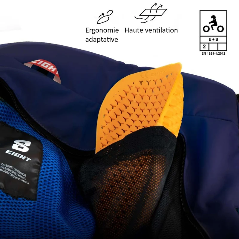 Blouson de moto homme - Cirrus bleu