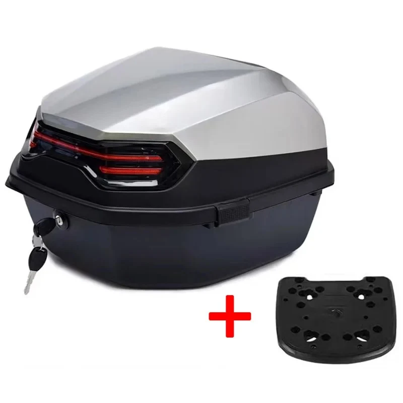 Top case moto - Argent 30L