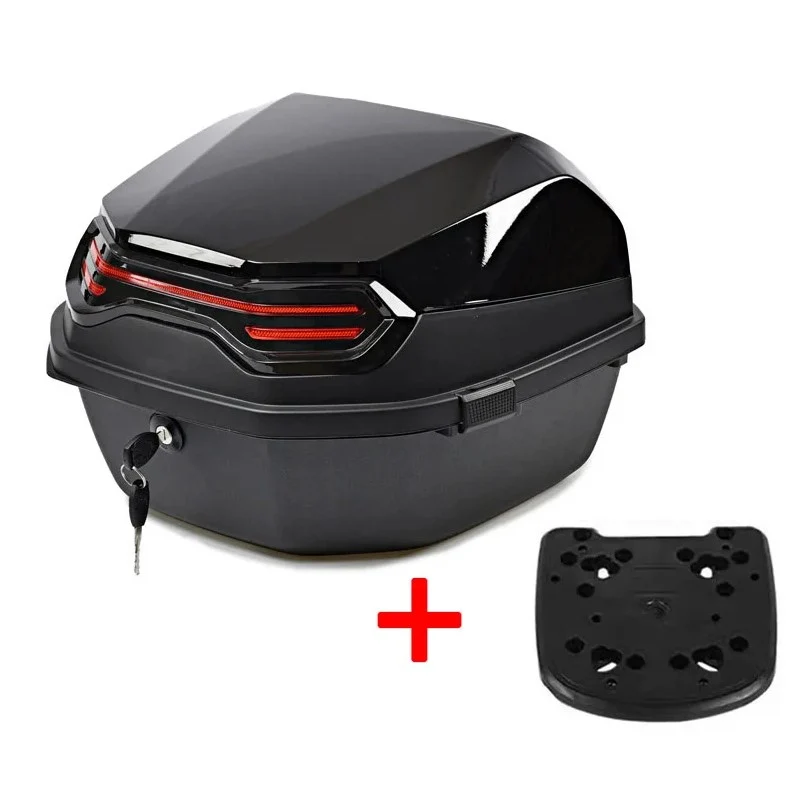 Top case moto - Noir 30L