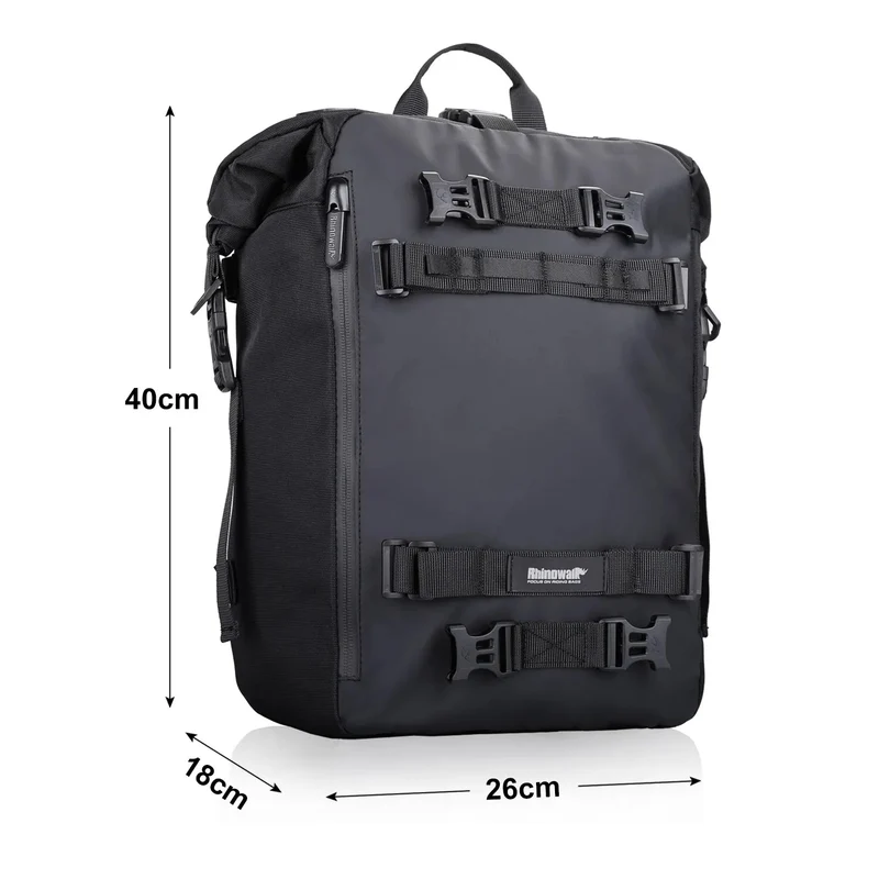 Sacoche de selle moto 10L 20L 30L étanche multifonctions
