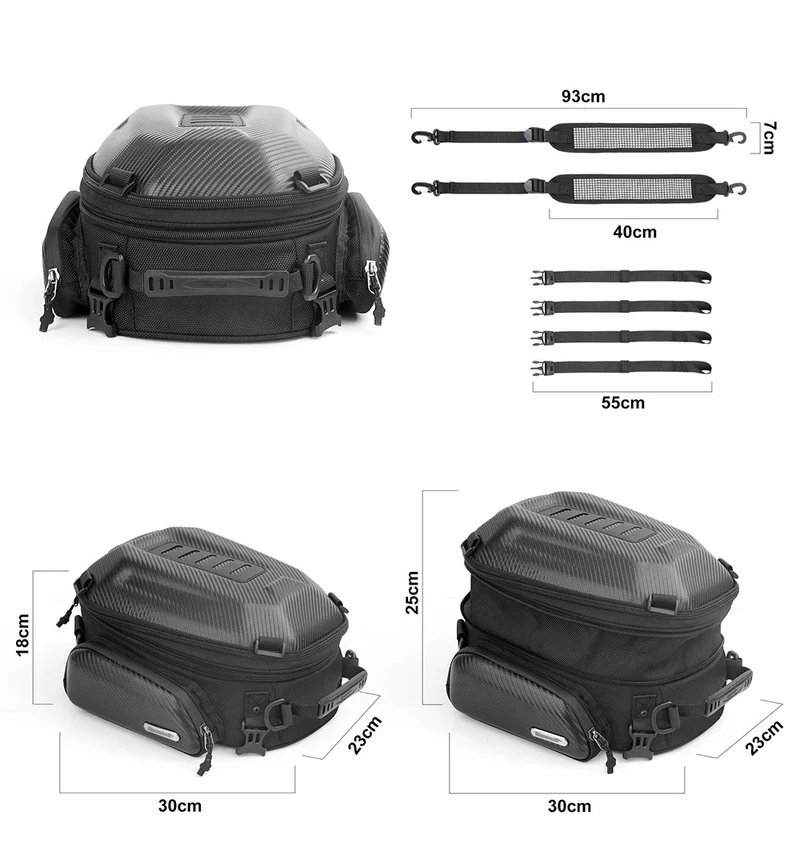 Sacoche de selle - Carbon 2en1
