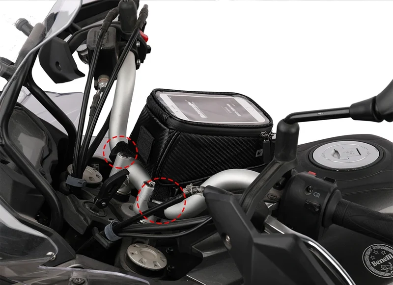 Sacoche réservoir moto étanche - 1.5L