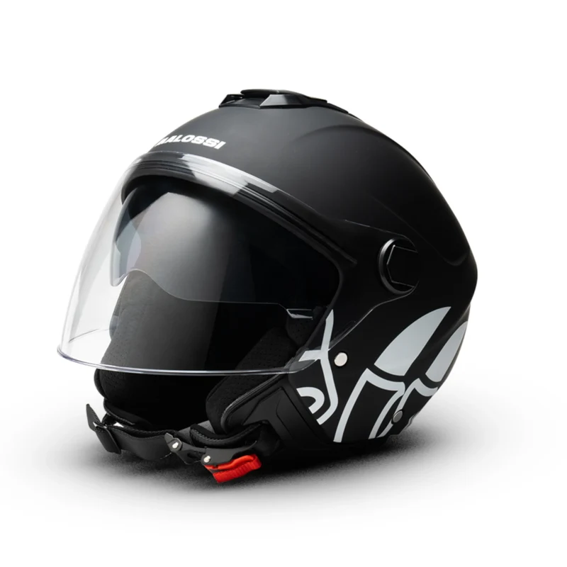 Casco Malossi Jet negro