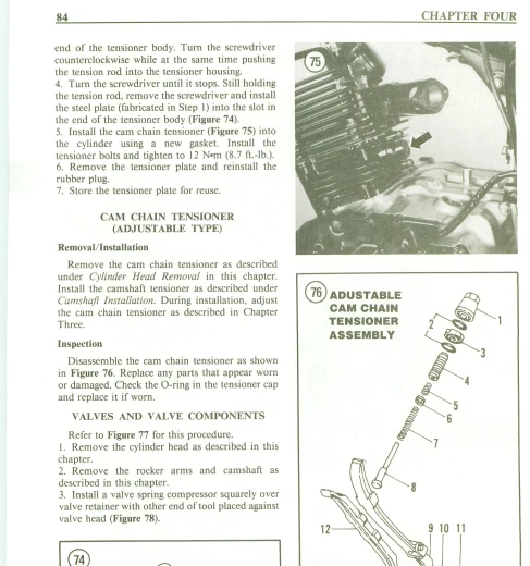 Manuel d'atelier Yamaha YFM Moto 4 220 225