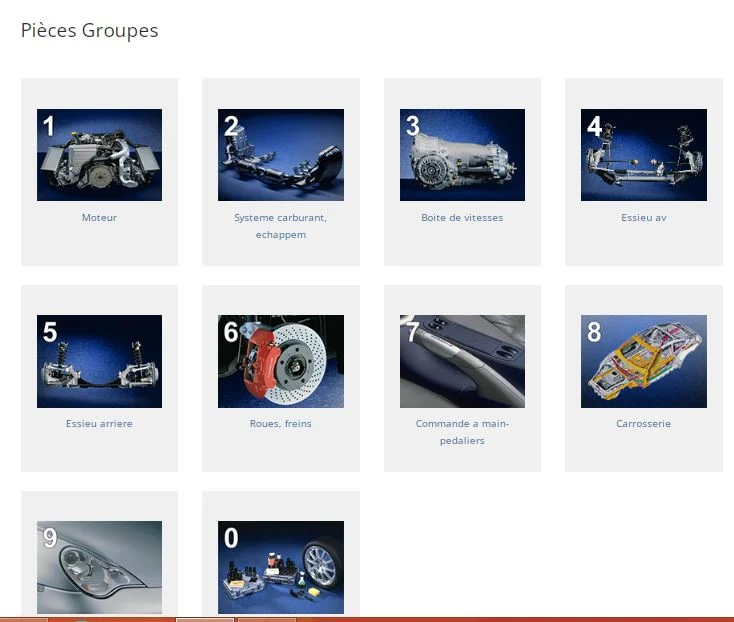Catalogue pièces Porsche 1950 2016