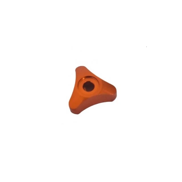 Rueda regulación compresión suspensión K3 CNC naranja Pitbike Allpro