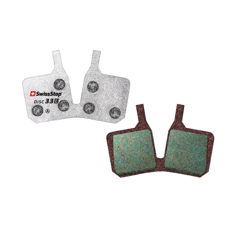 Plaquette De Frein VTT Magura Mt5 -Mt7 - Mt9 (Swissstop Organic - Disc 33E) (Paire Sur Carte) - Compatible VAE