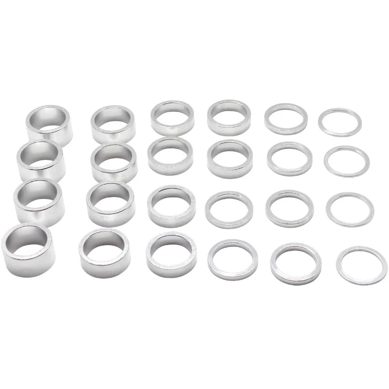 Entretoise Direction Alu Argent 1"1-8-28.6 (Boite Contient 4X2 mm-6X5 mm-6X10 mm-4X15 mm-4X20 mm)