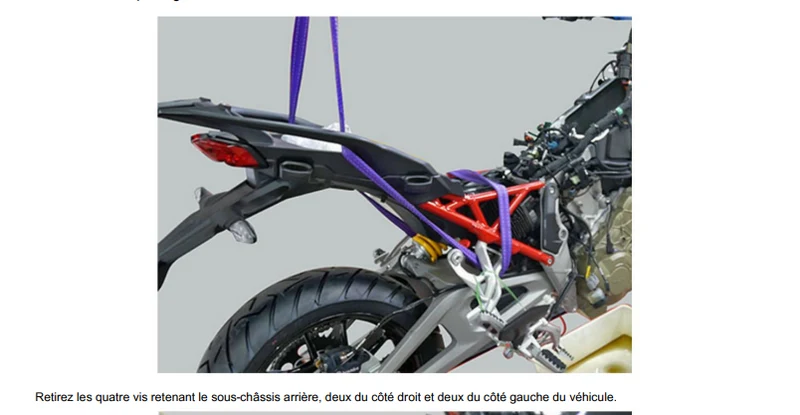 Manuel d'atelier Ducati Multistrada V4S 2022 en français