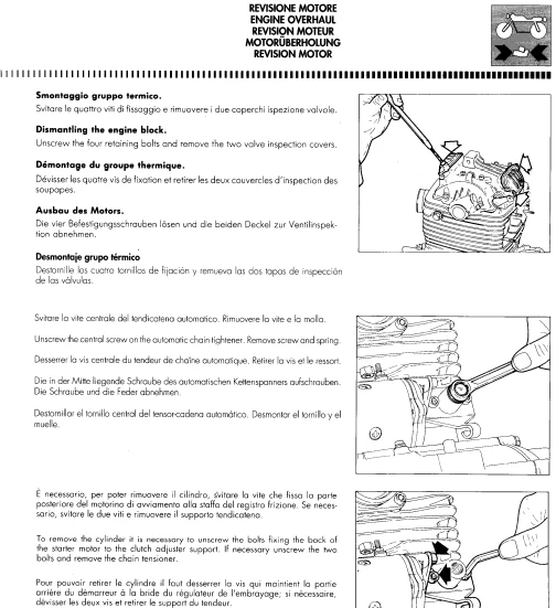 Manuel d'atelier Cagiva 600 W16 T4 français