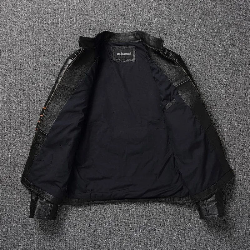 Blouson biker homme - Tête de mort