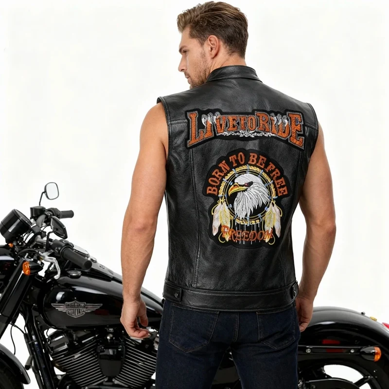 Gilet biker - Born to be free