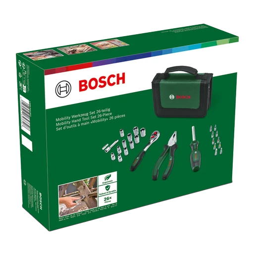Set d’outils à main "Mobility" 26 pièces
