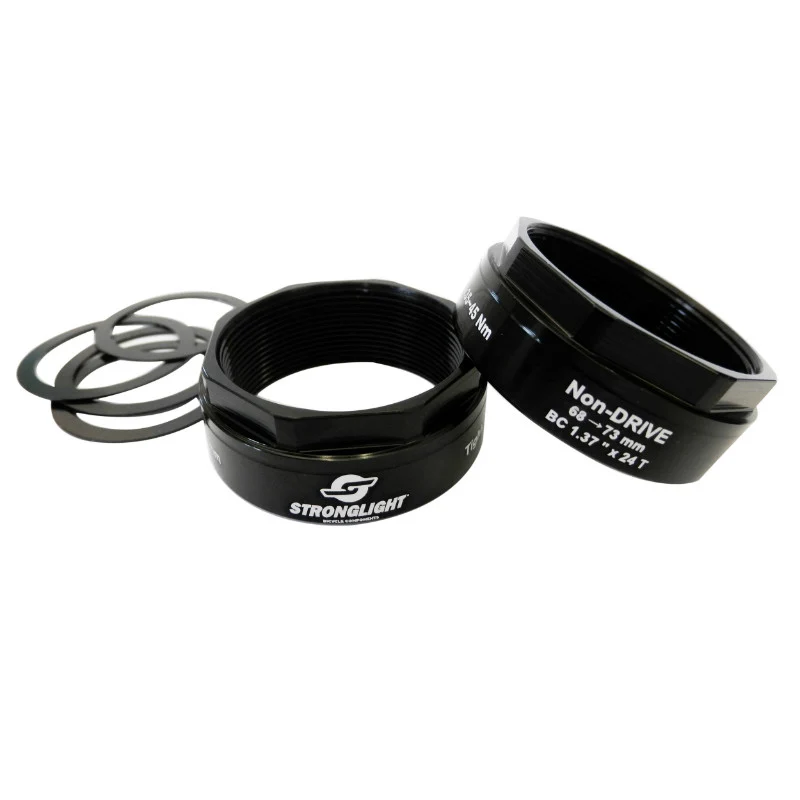 Adaptateur Cuvette Intégré Stronglight Pour Passer De Bb30 (42 mm) En Filetage Anglais - Bsc - 1,37X24
