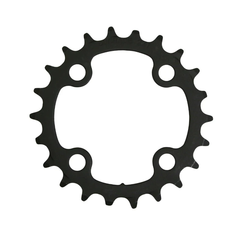 Plateau VTT 4 branches Ø 64 Pour Sunrace 22 dents Triple Intérieur Noir Acier Compatible Autres Marques