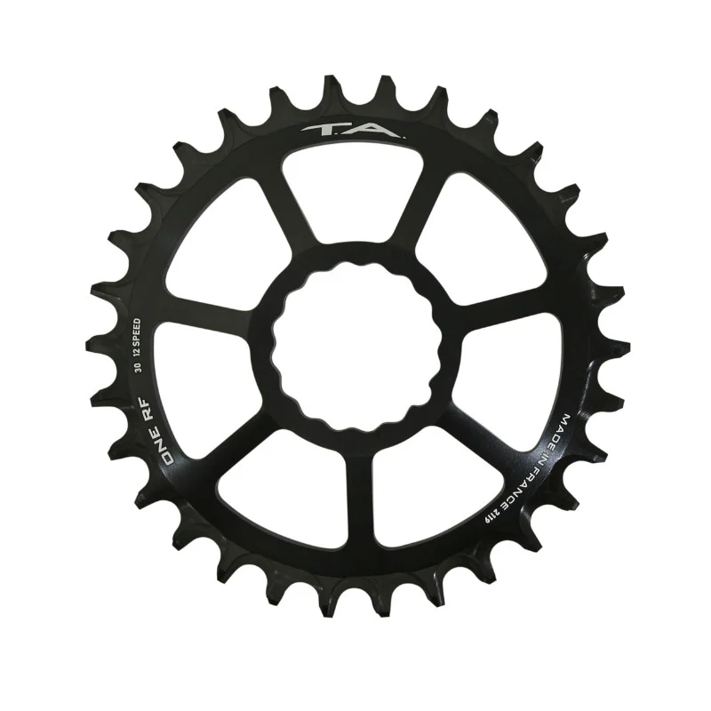 Plateau VTT Direct Mount Pour Race Face Cinch Ta One Rf 30 dents 12V. Noir