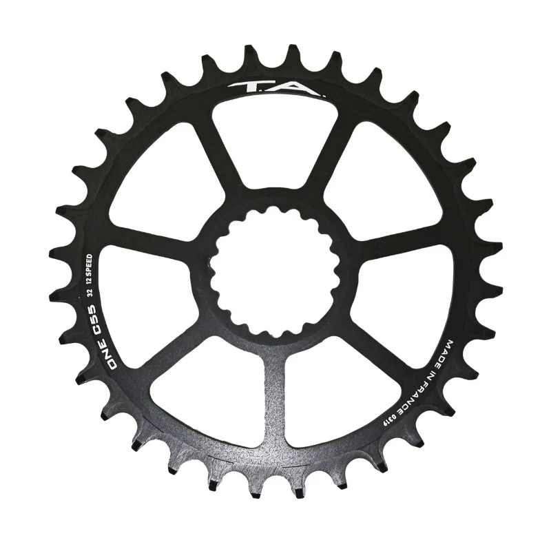Plateau VTT Direct Mount Pour Cannondale Ai Ta One C55 32 dents Compatible Fsa Ta 10-11-12V. Noir (Deport 6 mm)