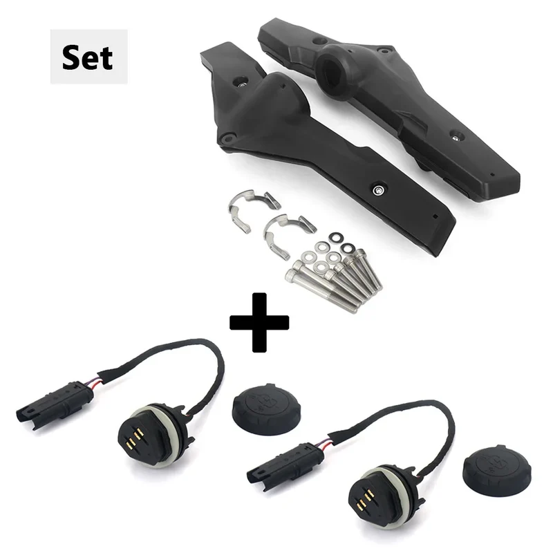 New Waterproof USB Charger Adapter with Lid Pannier Rack Pack Motorcycle For BMW R 1300 GS r1300gs GS1300 R1300GS 2023-2025
