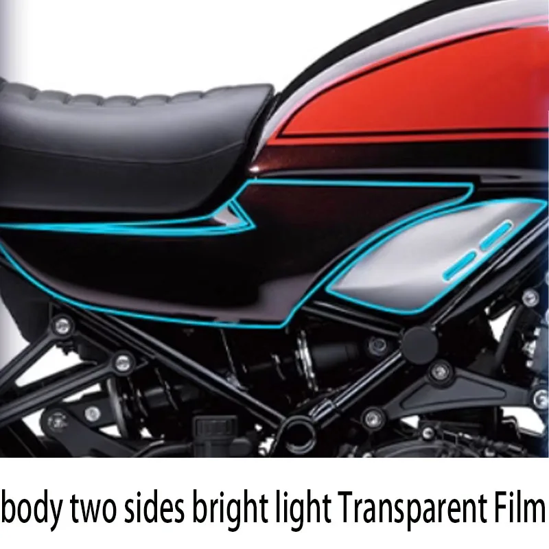 For Z900RS Stickers Invisible Clothing Waterproof Protective Film Fuel Tank Motorbike Retrofit Accessories