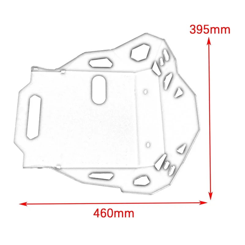 Motorcycle Skid Bash Plate High Performance Sturdy Engine Protector Bottom Chassis Cover for Suzuki V-strom 800DE 2023-2024