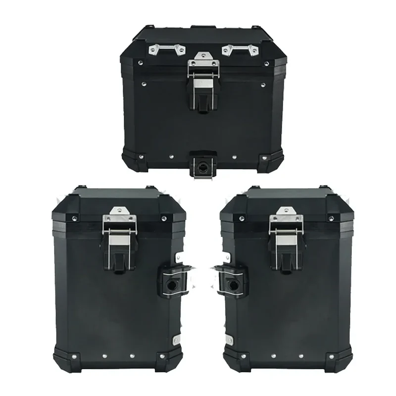 Motorcycle Aluminum Box Pannier Saddlebag Top Case Luggage Rack For Honda XL750 Transalp XL 750 2023 2024 Tail Side Box Bracket