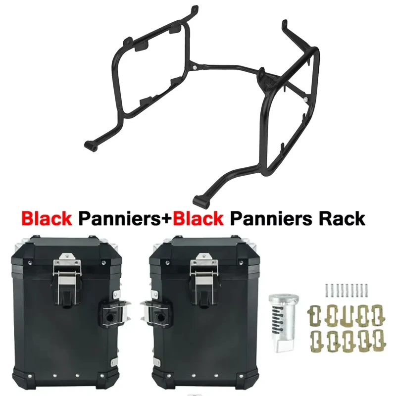 Motorcycle Aluminum Box Pannier Saddlebag Top Case Luggage Rack For Honda XL750 Transalp XL 750 2023 2024 Tail Side Box Bracket
