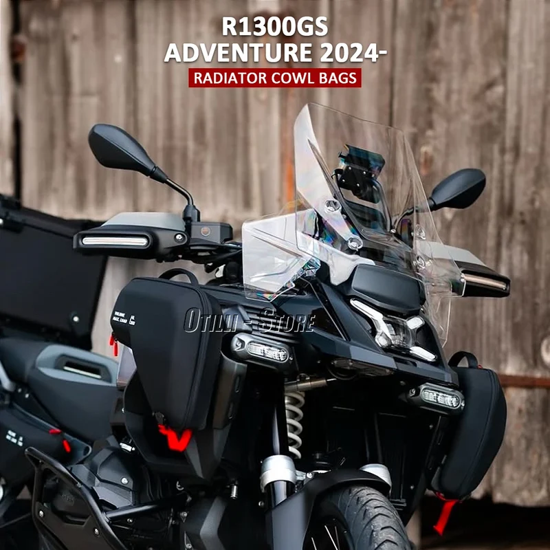 R1300GS Adventure Motorcycle Accessories Fairing Left Right Radiator Cowl Bags Waterproof For BMW R 1300 GS ADV R1300GSA 2024-
