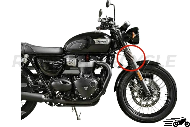 Soufflets de Fourche Triumph Bonneville