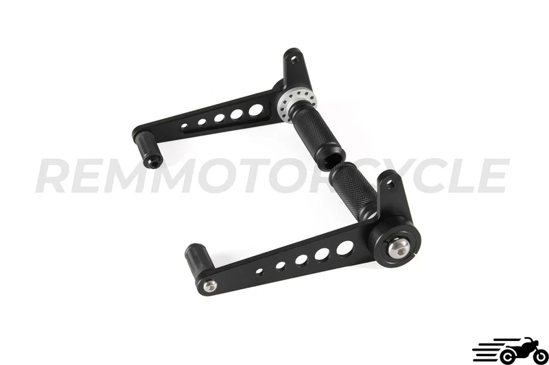 Commandes reculées cafe racer