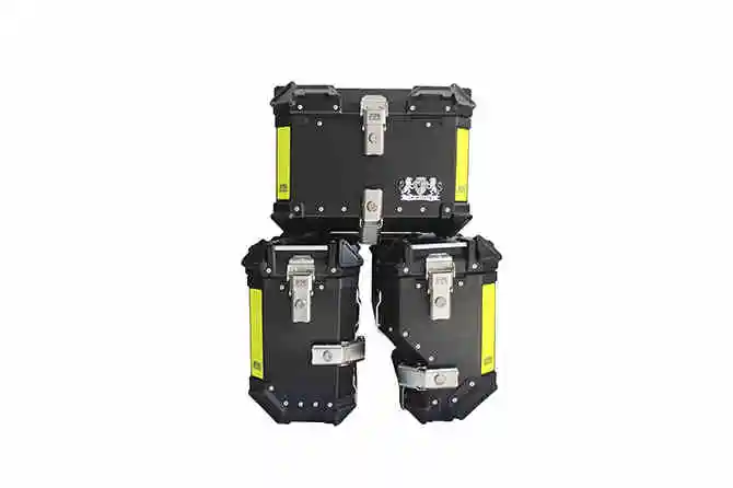 For BMW G310GS Motorcycle Aluminum Alloy Three Box 45L Tail Box 37L Side Box Quick Release Sealed Waterproof
