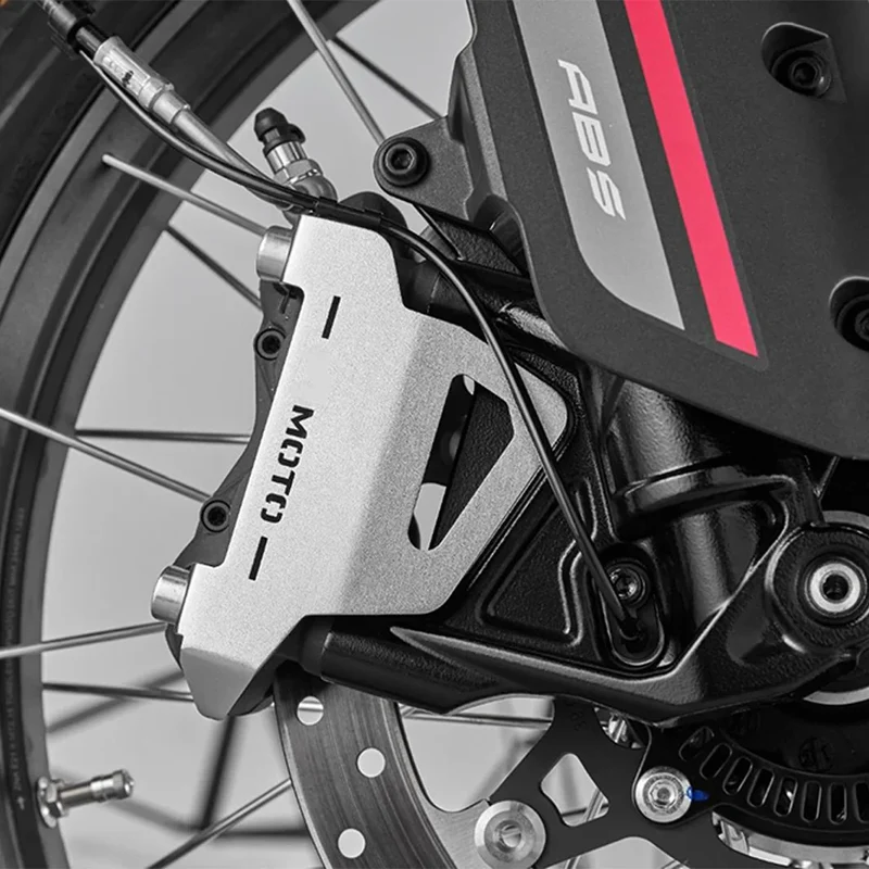 for CF-MOTO 450 MT Accessories Front Brake Caliper Guard 450MT Rear Oil Cup Guard for CFMoto 450 MT Brake Caliper Protection