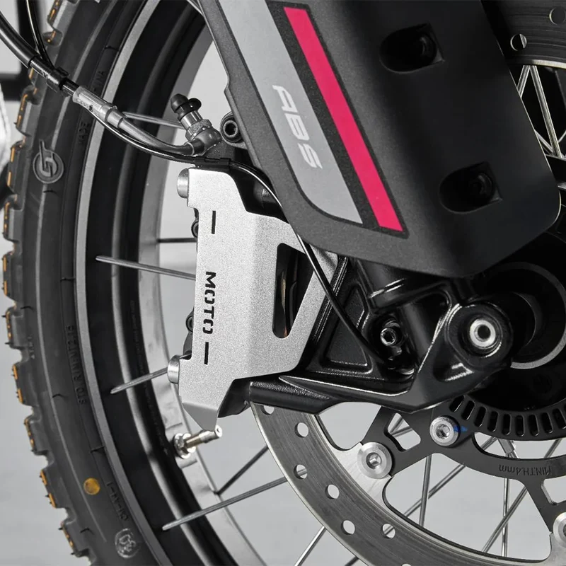 for CF-MOTO 450 MT Accessories Front Brake Caliper Guard 450MT Rear Oil Cup Guard for CFMoto 450 MT Brake Caliper Protection