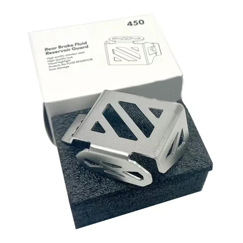 for CF-MOTO 450 MT Accessories Front Brake Caliper Guard 450MT Rear Oil Cup Guard for CFMoto 450 MT Brake Caliper Protection