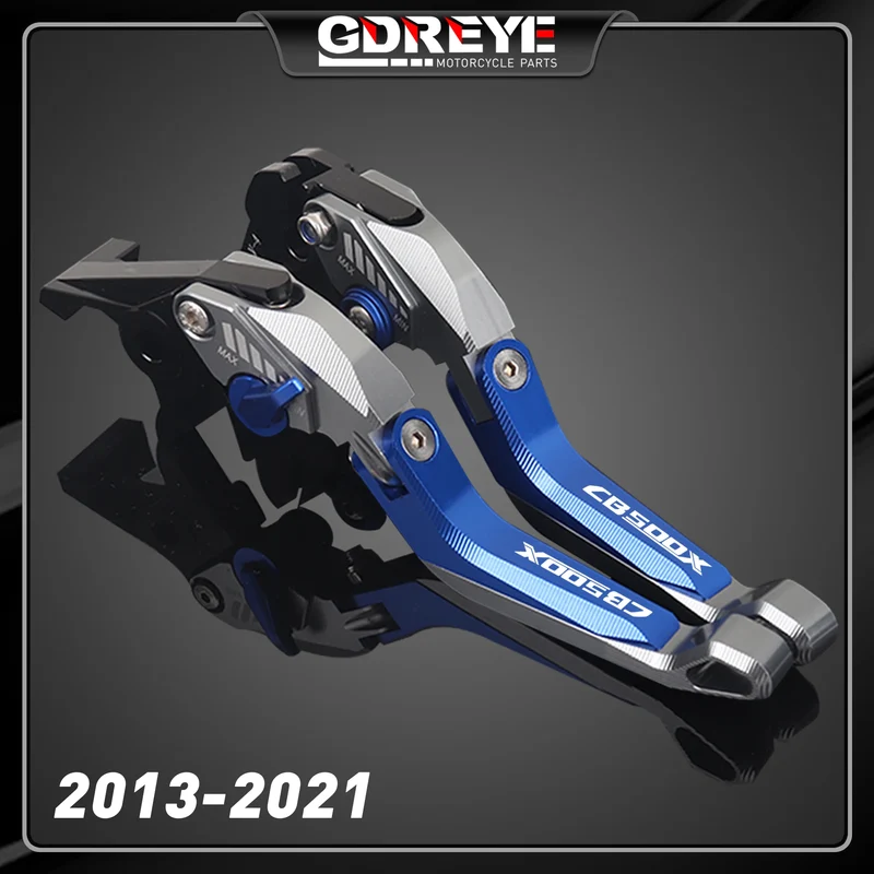 For HONDA CB500X 2013-2021 CB500X 2022 2023 Motorcycle CB500 X Adjustable CNC 5D aluminium Brake Clutch Levers Handle
