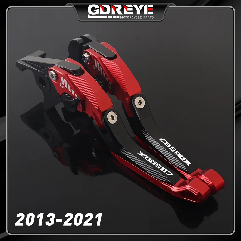 For HONDA CB500X 2013-2021 CB500X 2022 2023 Motorcycle CB500 X Adjustable CNC 5D aluminium Brake Clutch Levers Handle