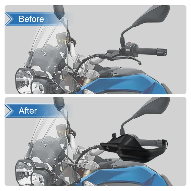 Fit For Honda NC750X CB500X CB 500X C B500 X NC750 X 2013-2023 2022 carbon look Handguard Hand Protection Wind Shield Hand Guard