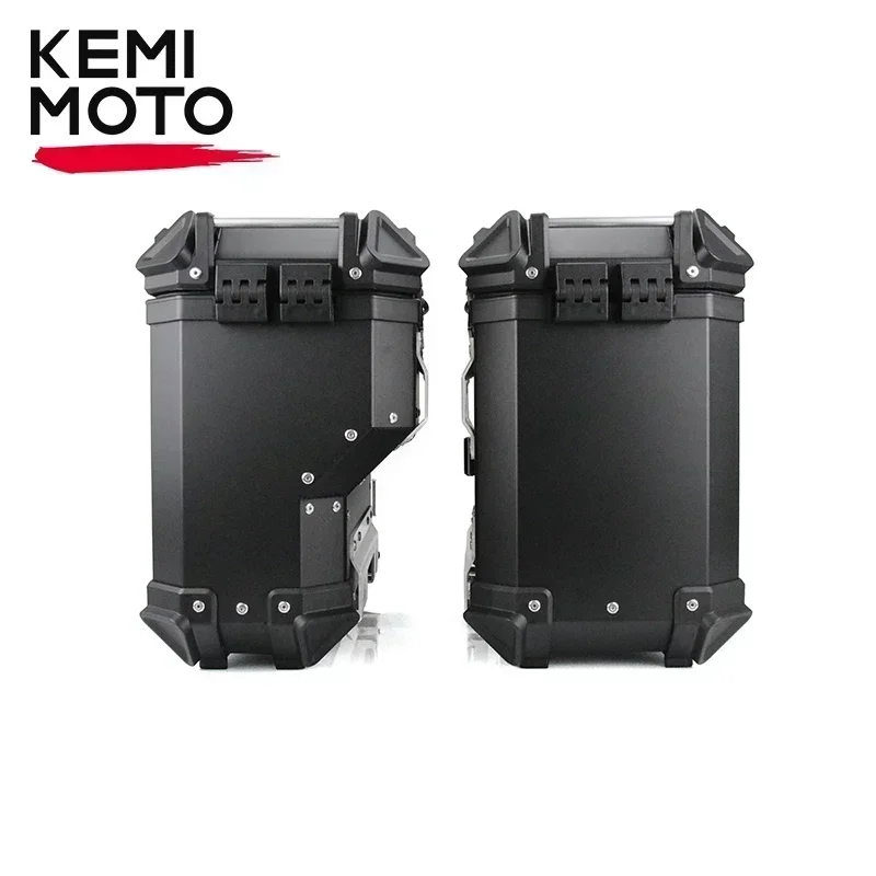 38L CRF1000L Universal Side Case Luggage Box For Honda Africa Twin CRF1100L ADV Motorcycle Right Side of Exhaust Aluminum Boxs