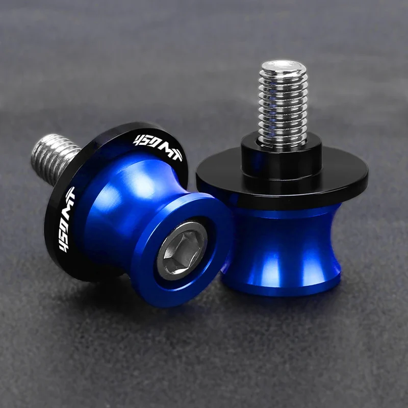 FOR CFMOTO CF MOTO 450MT 450 MT 2024 2025 2026 New Motorcycle Accessories CNC Aluminum Swingarm Sliders Spools 10MM 450mt 450 mt